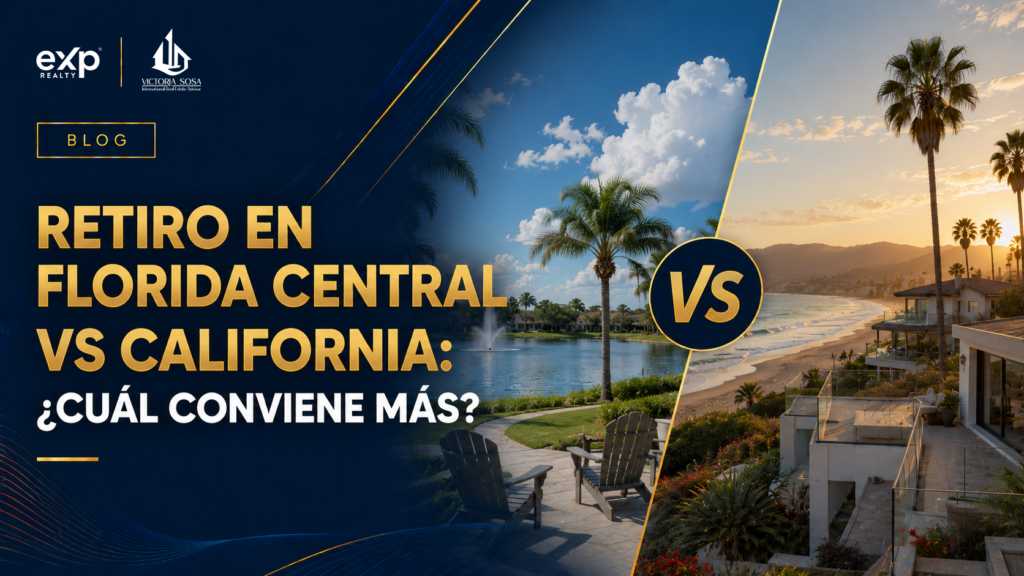 Retiro en Florida Central vs California: ¿Cuál conviene más?