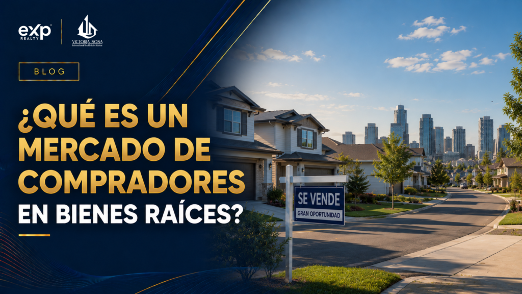 ¿Qué es un mercado de compradores en bienes raíces?