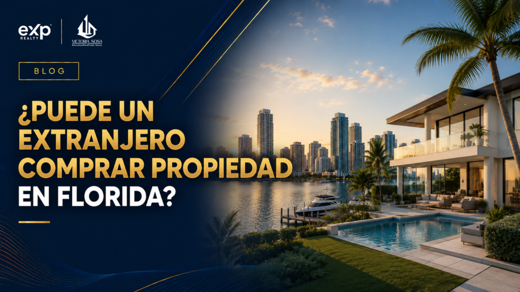 ¿Puede un extranjero comprar propiedad en Florida?