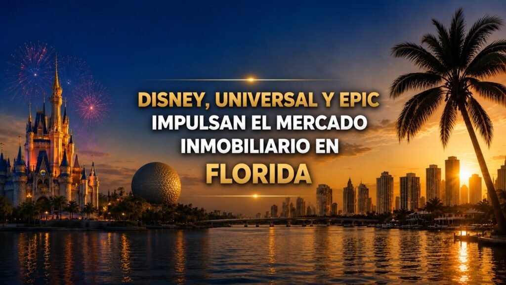 Cómo Disney, Universal y Epic Universe impulsan el mercado inmobiliario en Florida