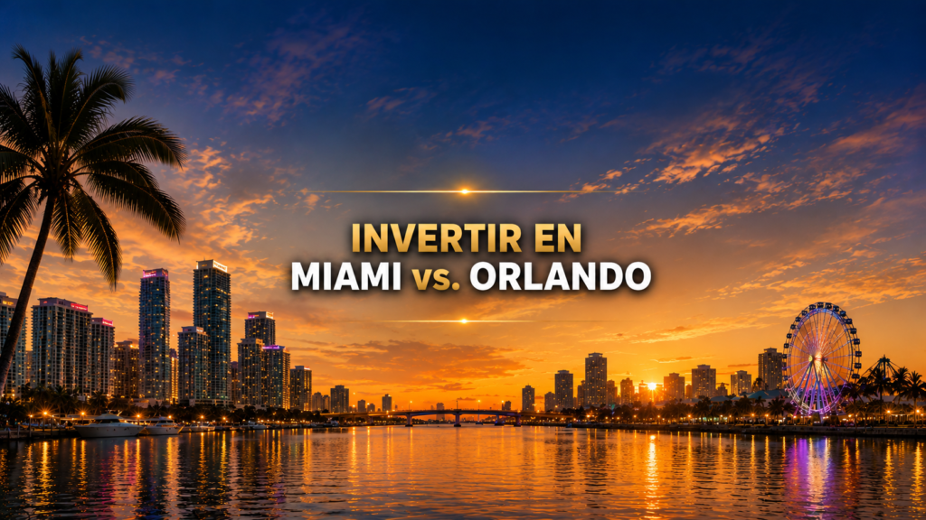 Invertir en Miami vs. Orlando: ¿Qué ciudad de Florida ofrece la mejor oportunidad para los inversionistas en 2026?